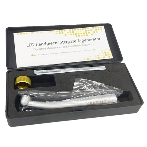 Dental 25000 LUX 8000B Fiber Optic High Speed Handpiece with Coupling Connector - Picture 2 of 22