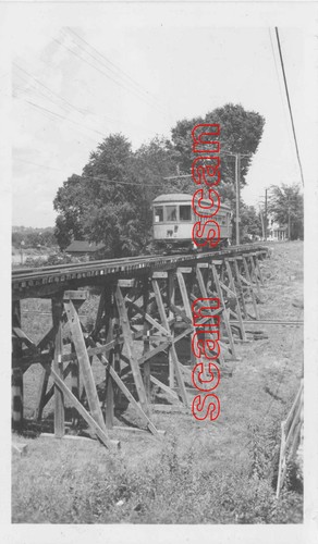 2C351 RP 1940 MONONGAHELA WEST PENN RAILWAYS #272 TRESTLE BRIDGE - Picture 2 of 3