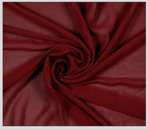 Chiffon Fabric by Yard 45" Wide Sewing Dress Scarf Craft DIY Wedding Party Décor - Picture 46 of 77