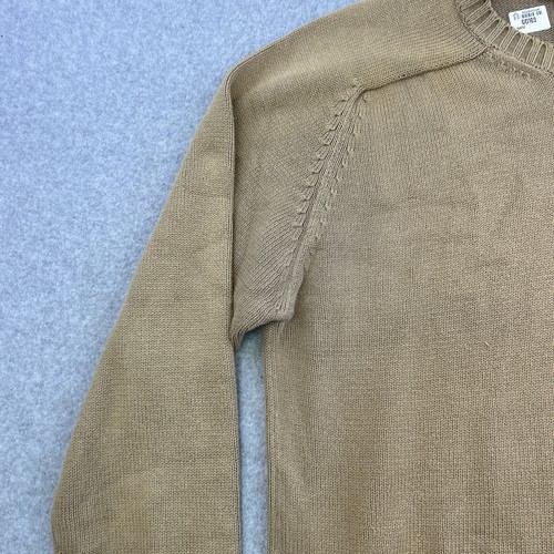 Slazenger Sweater Mens Large Brown Long Sleeve Pullover Golf Casual Adult - Picture 8 of 11