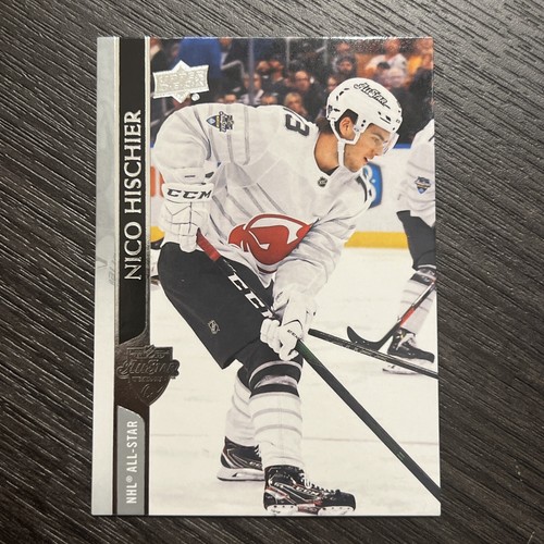 #668 Nico Hischier - New Jersey Devils - 2020-21 Upper Deck Hockey - Picture 1 of 2