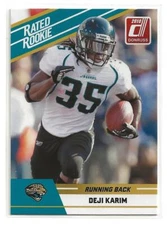 2010 Panini Donruss Rated Rookie DejI Karim Rookie Card 