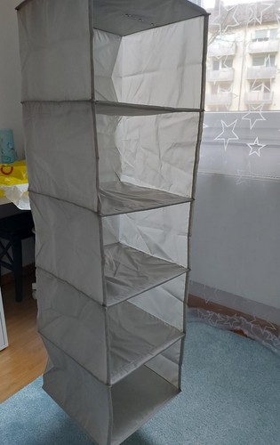 Ikea Skubb grau Hängeregal Aufbewahrung 5 Fächern - Bild 2 von 4