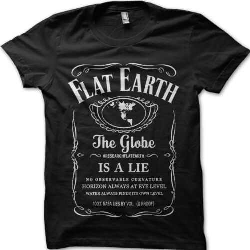 Flat Earth, Earth is FLAT, Firmament, NASA Conspiracy Globe Lie t-shirt 9806 - Picture 10 of 11