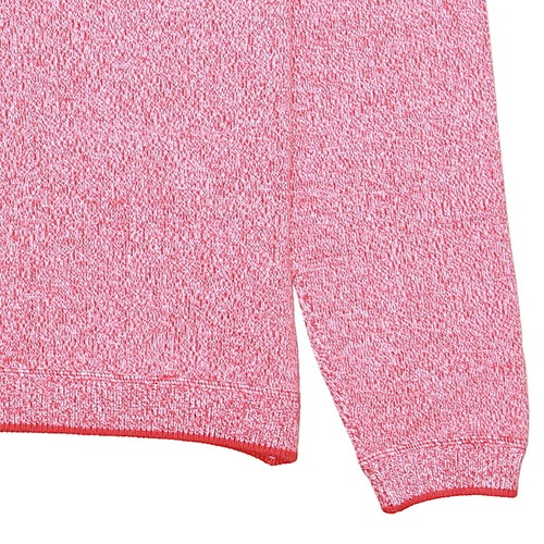 Ted Baker Cirkus Twisted Jumper Men's Heather Crew Neck Sweater (2XLarge, Coral) - Picture 3 of 3