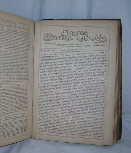 Chambers's Edinburgh Journal 1851 Bound Issues William & Robert Chambers - Picture 8 of 9