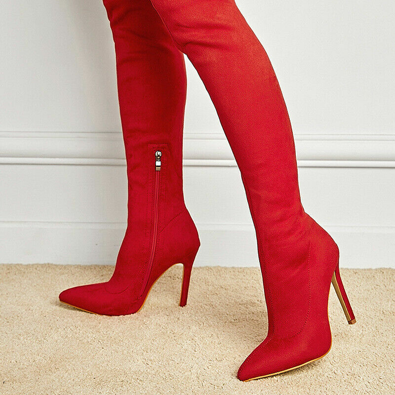Over the sale knee heels