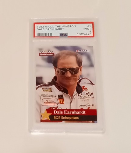 Dale Earnhardt,1993 MAXX THE WINSTON #1..PSA Mint 9,POP:1 - Picture 1 of 2