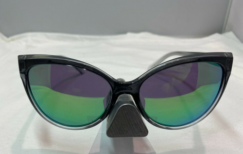 MAUI JIM OLU OLU MJ 537-11A GREY FADE WITH MAUI GREEN POLARIZED SUNGLASSES 9.5 - Picture 4 of 9