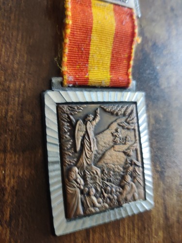 1986 GERMAN RELIGIOUS AWARD MEDAL BY L. SEIFERT Ships Today Free - Picture 6 of 6