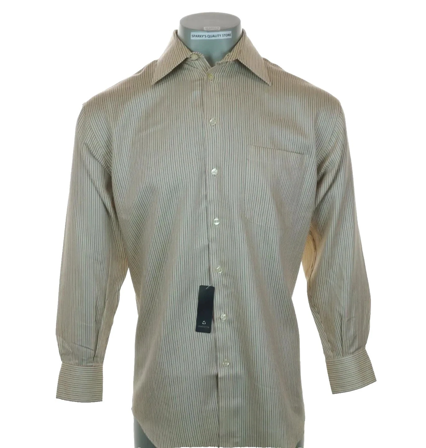Claiborne Multicolor 100% Algodón Camisas de vestir para hombres