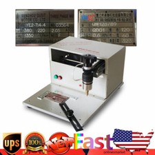 Electric Table Marking Machine Dot Peen Marking Machine VIN Code Label Nameplate