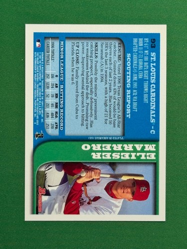 1997 Bowman Series 1 Baseball #1 - 220 PICK YOUR CARD COMPLETE YOUR SET - Picture 176 of 392