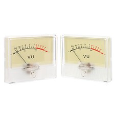 T‑90 High Accuracy DB Amplifier Level VU Meter Header With Light Bulb Audio