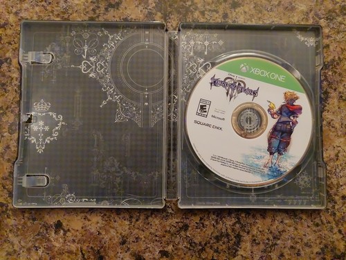Kingdom Hearts III 3 Deluxe Edition XBOX ONE Artbook, Steelbook, and Disc Steel - Picture 3 of 3