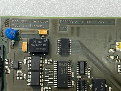 ESD PCI200/CIBD32 C.2021.04 Rev 1.1 RS232 2 Port Communication Card Used - Picture 11 of 14