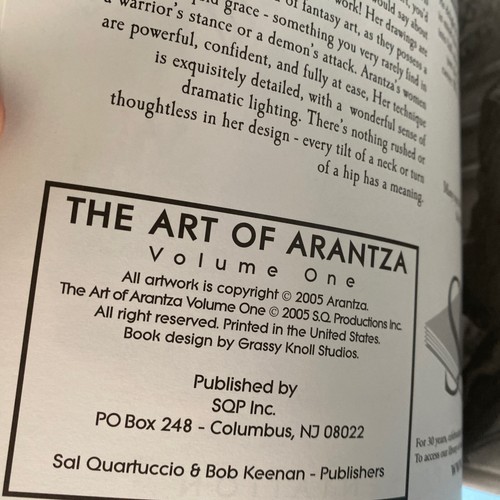 The Art of Arantza - RARE & OUT OF PRINT - Gothic & Vampire Illustrations - Picture 3 of 7