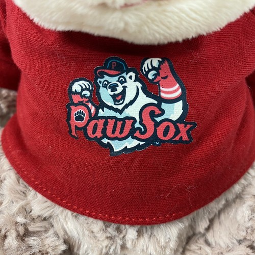 Mascot Factory PAW SOX Plush Cow 8" Sitting Pawtucket Red Sox SOFT NWT - Picture 2 of 8