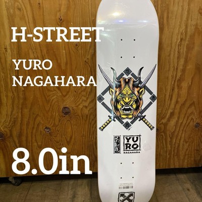 H-Street Yuro Nagahara スケートボードデッキ H-Street Yuro Nagahara スケートボードデッキ