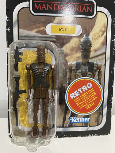 Star Wars: The Mandalorian IG-11 Retro Vintage Collection Kenner 3.75” Figure - Bild 2 von 3