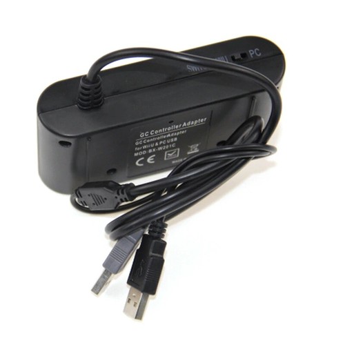 Adaptateur manette Gamecube sur Nintendo Wii U, Switch PC + 4 manette Game cube - Photo 4/10