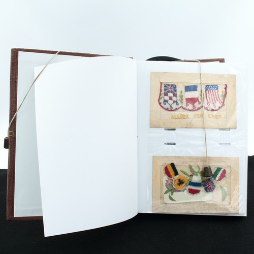 Postcards Album WW1 Embroidery, Humour, Topographical and Others - Picture 6 of 19