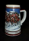 Budweiser 1989 Stein / Mug Collector’s Series Clydesdales Holiday Brand New