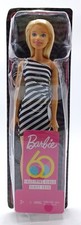 2018 60th Anniversary Barbie Puppe / Black & White Dress / Mattel GJF85, NrfB