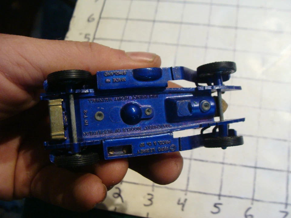 Vintage matchbox: 1914 prince henry vauxhall Y-2 Missing back seat - Image 2 of 4