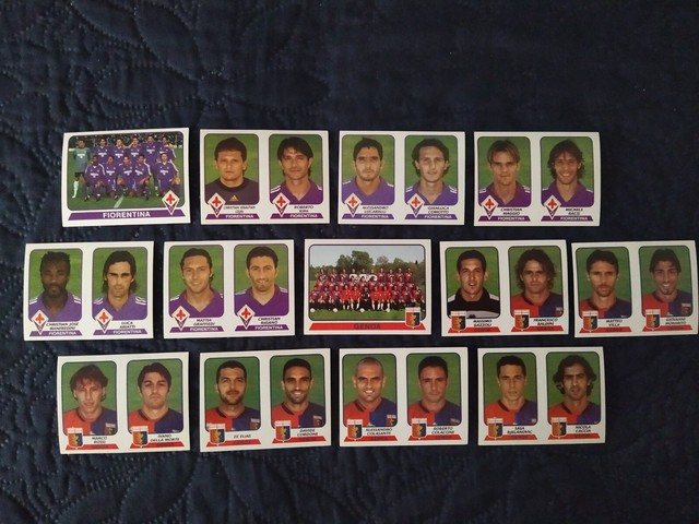 2003-2004 FIORENTINA GENOA Calciatori Panini 04 SCEGLI *** figurina con velina 2003-2004 FIORENTINA GENOA Calciatori Panini 04 SCEGLI *** figurina con velina