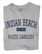 Indian Beach North Carolina NC T-Shirt EST