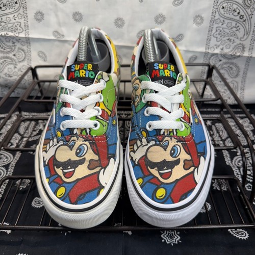 Vans Off The Wall Super Mario Bros Youth Size 5.5 Womans 7 - Picture 1 of 9