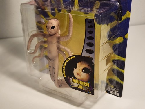 Galoob Men In Black Redgick JR Bendable Alien figure 1997  VTG NEW! - Picture 9 of 9