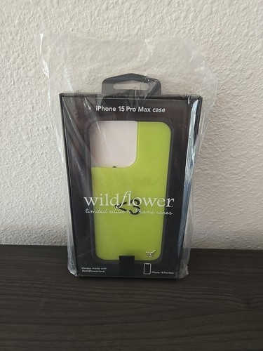 Wildflower Charli XCX BRAT iPhone Case 15 Pro Max [IN HAND, SHIPS NOW!!!] 🆕 ✅  - Picture 1 of 2