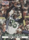 1991 Pro Set Rob Moore #608
