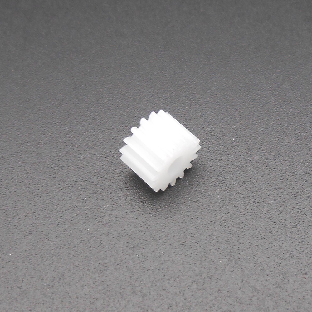 100Pcs 0.5M Plastic Pinion Spur Gear 15 Teeth Bore Aperture 3.2MM