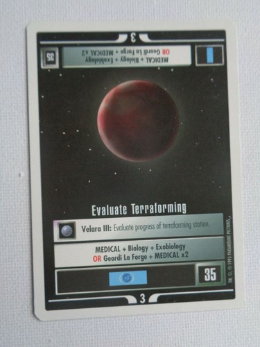 Star Trek CCG Premiere Uncommon   (WB) 1995 Individual Trading Cards  - Zdjęcie 69 z 144