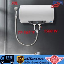 1500W Tankless Hot Water Heater Shower Electric Instant Heater Bathroom 15.4gal