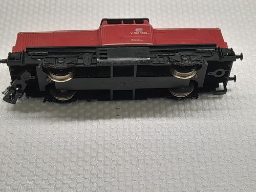 Splendido locomotore DIESEL DB V100.1026 MANOVRA LIMA ITALIA TRENINO ELETTRICO  - Foto 9 di 9