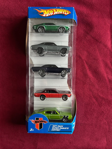 G 6915 HOT WHEELS MUSCLE MANIA GIFT PACK ~ MIB ~ NIE GEÖFFNET! ~ Mattel 2004 - Bild 1 von 2