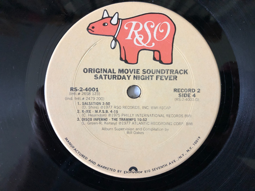 SATURDAY NIGHT FEVER (ORIGINAL MOVIE SOUNDTRACK) 1977-78 RSO 2 lp VG+/VG/VG+ - Imagen 5 de 8