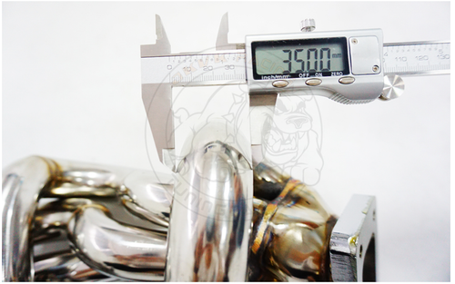 2mm SS304 35mmOD T25 Top Mount Turbo Exhaust For Renault 5GT 1.4L 1985-1991 - Picture 12 of 12