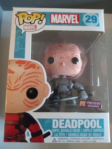 29 DEADPOOL - PX PREV. EXC. (X-FORCE GREY SUIT/ UNMASKED)(W/PROTECTOR)