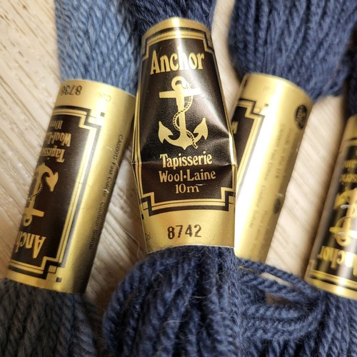 Anchor Tapestry Wool (Tapisserie) - 10m Skeins Lot Of 27 Multicolor - Picture 12 of 13