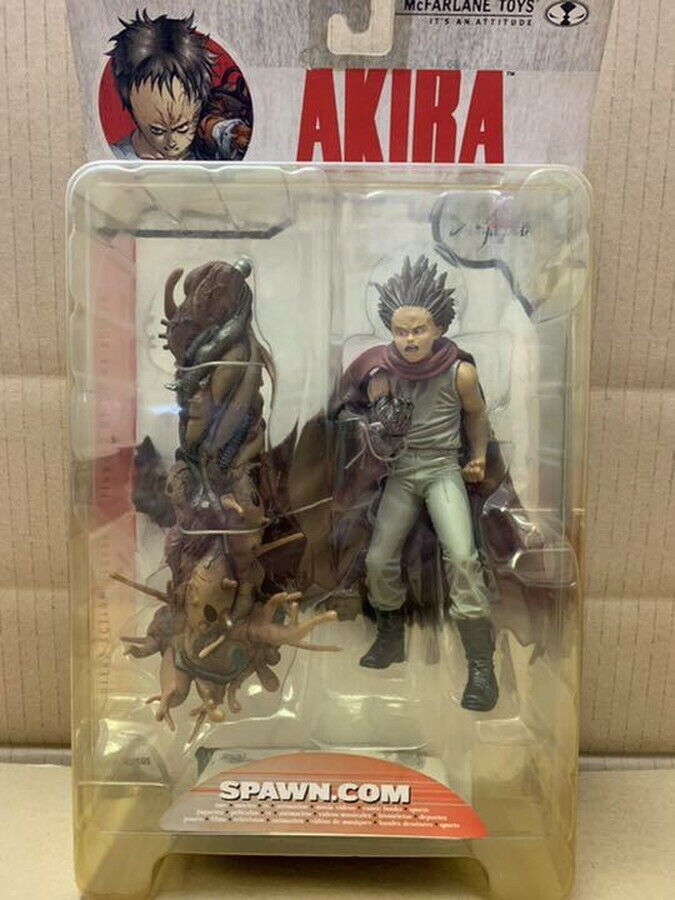 NEW!! AKIRA Kaneda Figure Bike Anime & Tetsuo 2000 McFarlane