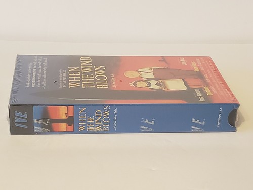 1986 WHEN THE WIND BLOWS 1st Release VHS Tape DAVID BOWIE (NEW SEALED) - Picture 10 of 12