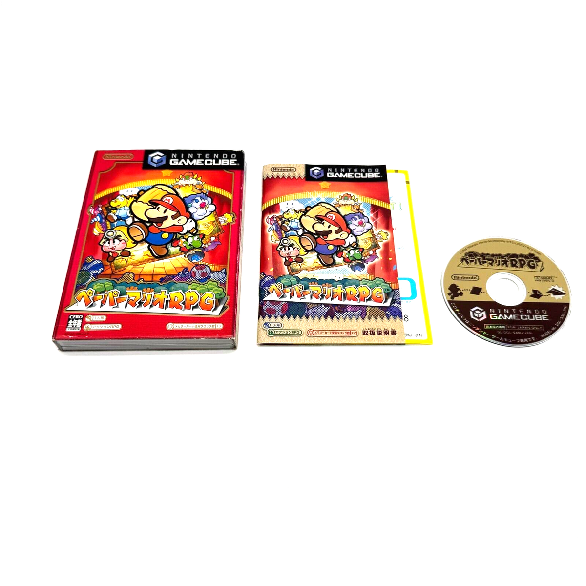 ペーパーマリオRPG - NINTENDO GAMECUBE Paper Mario RPG Thousand Year Door Nintendo Gamecube