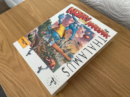 Thalamus Nobby the Aardvark Commodore 64 Disk - New -👽👾Retro Gift Idea👾👽