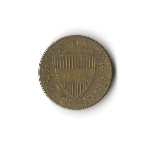 1966 Austria - 50 Groschen - 572 - Aluminum Bronze - 3g - Picture 2 of 2