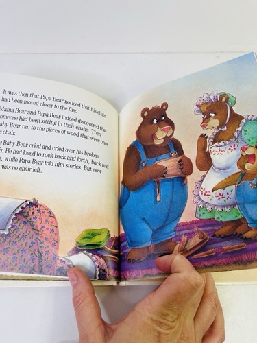 The Talking Mother Goose WOW Book Cassette Tape Goldilocks and the Three Bears - Picture 7 of 8